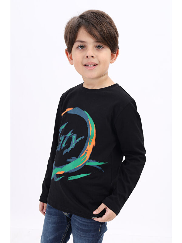 Toontoykids Erkek Çocuk Baskılı Tişört