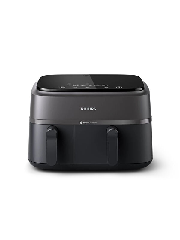Philips 3000 Serisi Çift Hazneli Airfryer NA350/00 9 lt Yağsız Fritöz