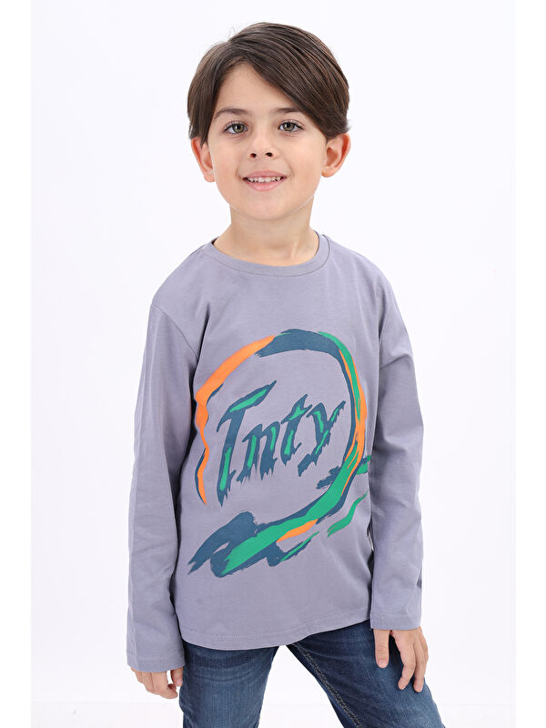Toontoykids Erkek Çocuk Baskılı Tişört