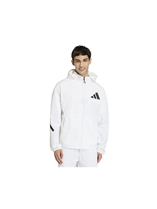 Adidas M Z.N.E. Wv Tt Erkek Günlük Ceket KD8495 Beyaz