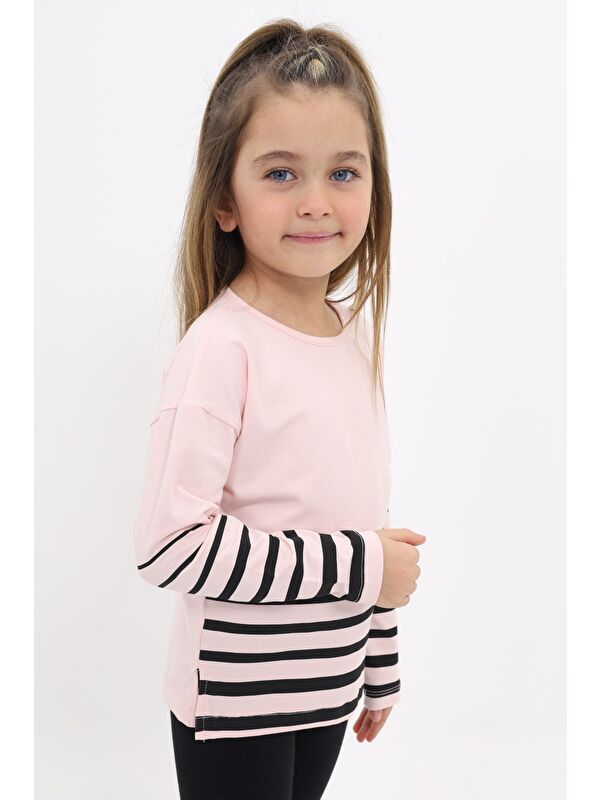 Toontoykids Kız Çocuk Baskılı Tişört