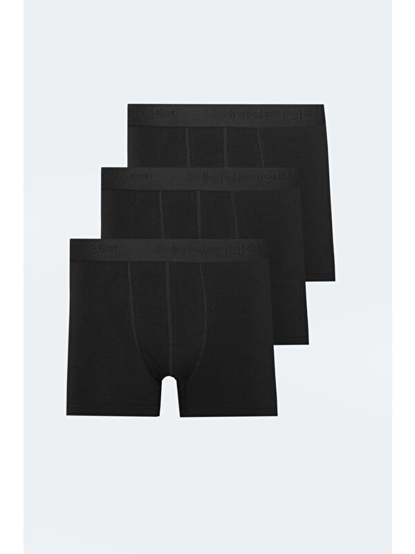 SLAZENGER JAMA 3 lü Set Erkek Siyah Boxer