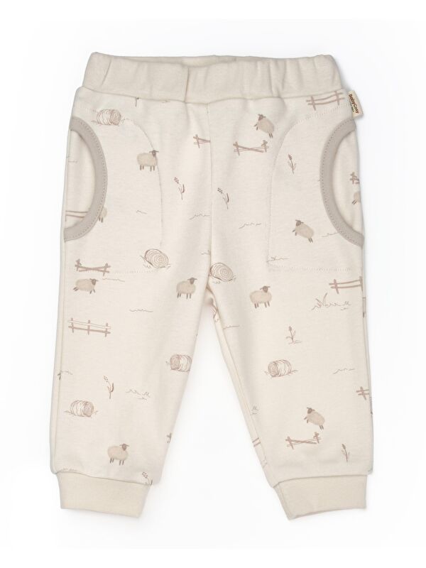 BabyCosy Organic  Bebek 2li Pantalon %100 Organik Pamuk , Bebek - Yenidoğan- csy8180