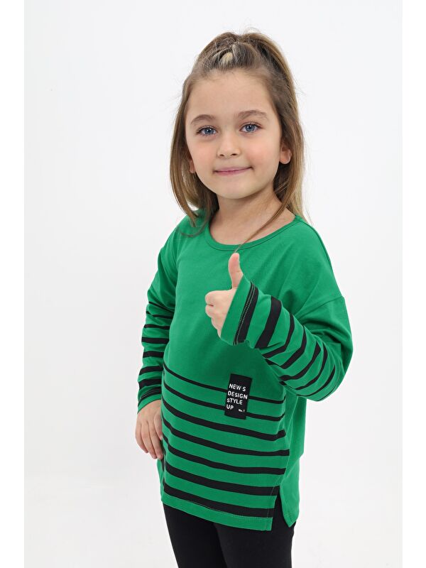 Toontoykids Kız Çocuk Baskılı Tişört