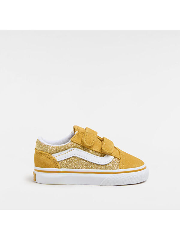 Vans Old Skool V Bebek Sarı Sneaker