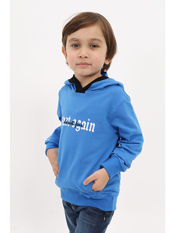 Toontoykids Erkek Çocuk Baskılı Sweatshirt