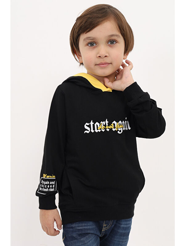 Toontoykids Erkek Çocuk Baskılı Sweatshirt