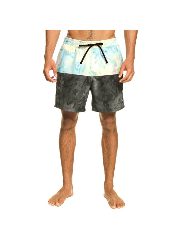Quiksilver Butt Logo Volley 17Nb Erkek Siyah Volley Short
