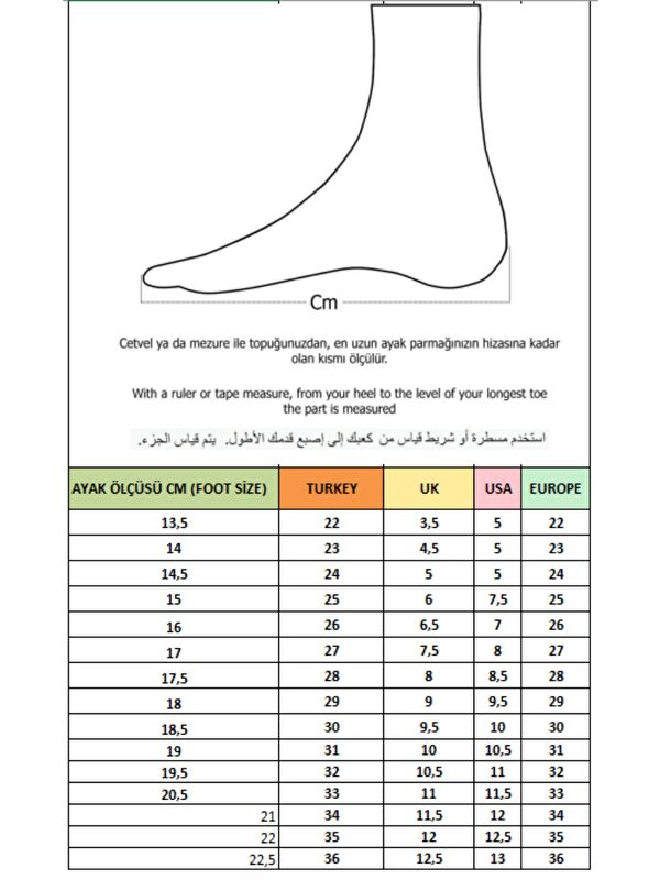 SLYVESTER Günlük Önü Kapalı Cırtlı Unisex Çocuk Sandalet - Görsel 4