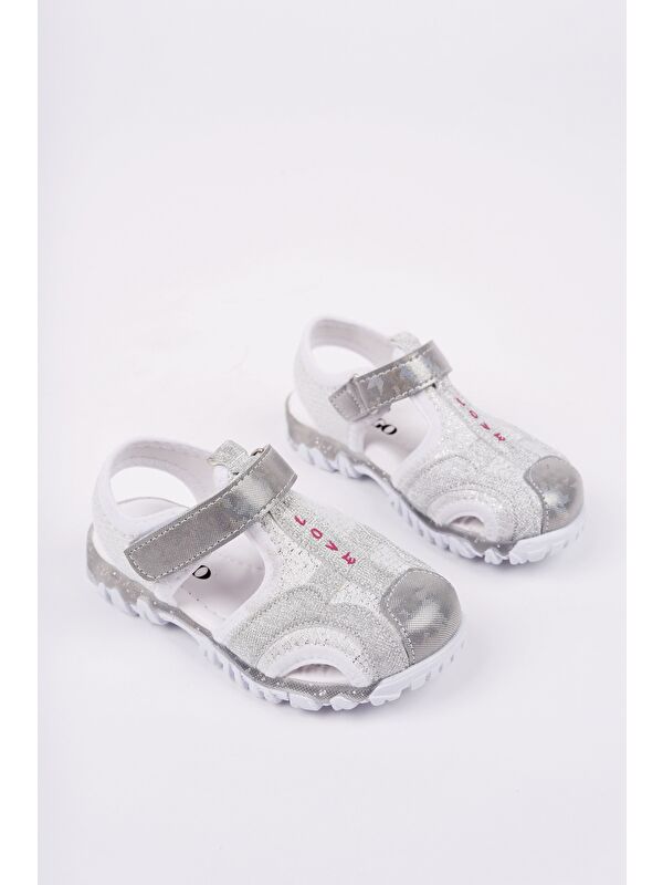 SLYVESTER Günlük Önü Kapalı Cırtlı Unisex Çocuk Sandalet - Görsel 5