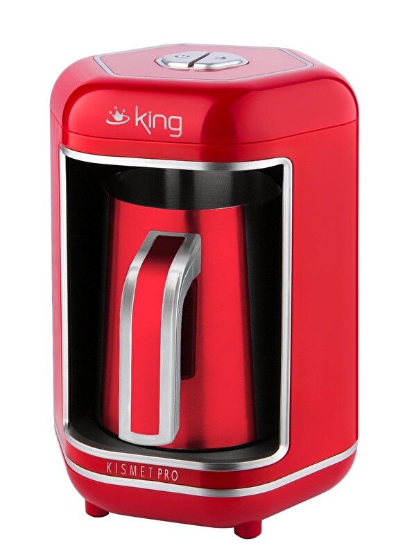 King KING KISMET PRO K-607 KIRMIZI TURK KAHVE MAK.