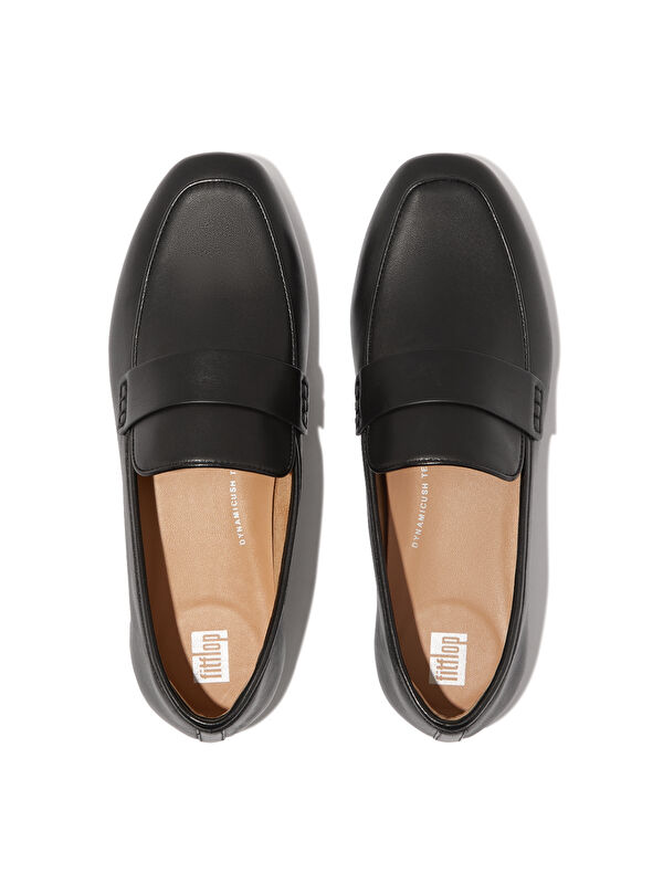Fitflop Kadın Klasik Ayakkabı HX9-001 DELICATO SOFT LEATHER LOAFERS Black