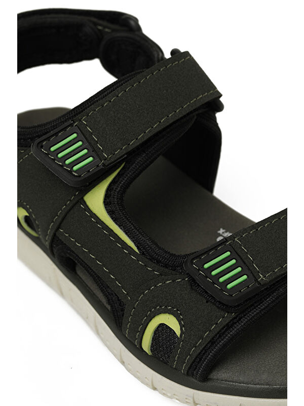 SANDRO.P5FX Haki Erkek Çocuk Sandalet - Görsel 6