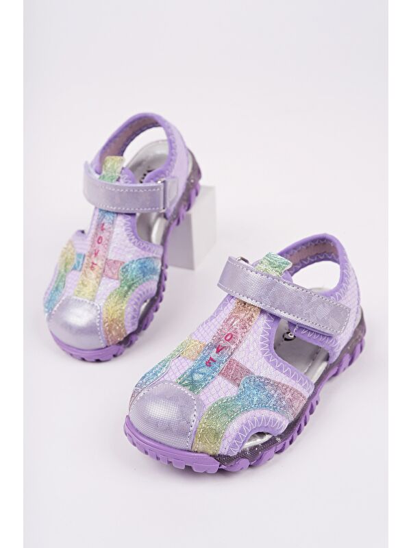 SLYVESTER Günlük Önü Kapalı Cırtlı Unisex Çocuk Sandalet - Görsel 2