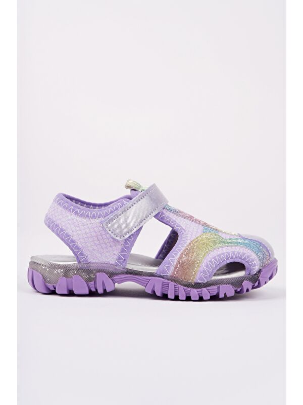 SLYVESTER Günlük Önü Kapalı Cırtlı Unisex Çocuk Sandalet - Görsel 3