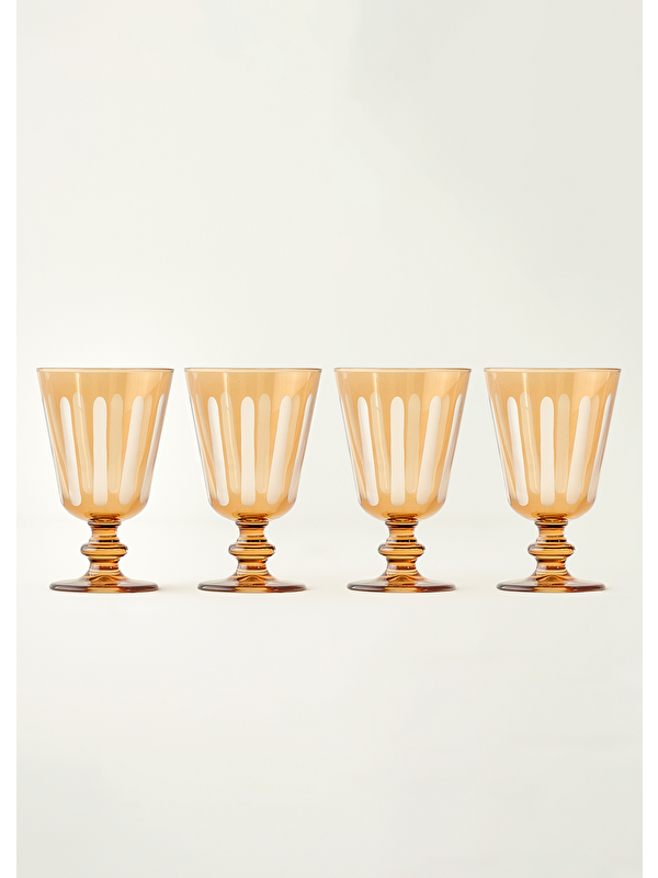 Bella Maison Royal Cup 4'lü Amber (280 cc)