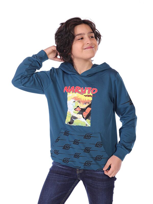 Toontoykids Erkek Çocuk Baskılı Sweatshirt