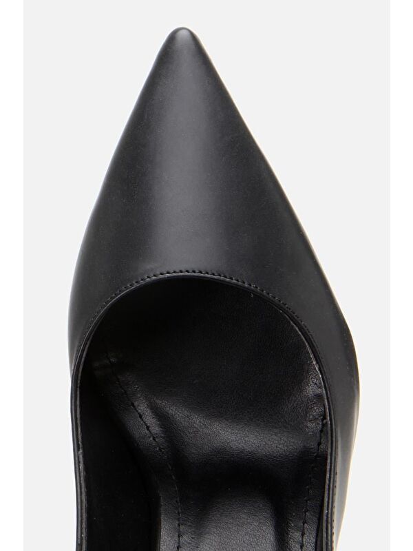 Kadın Siyah Ayarlanabilir Tokalı Stiletto - Görsel 6