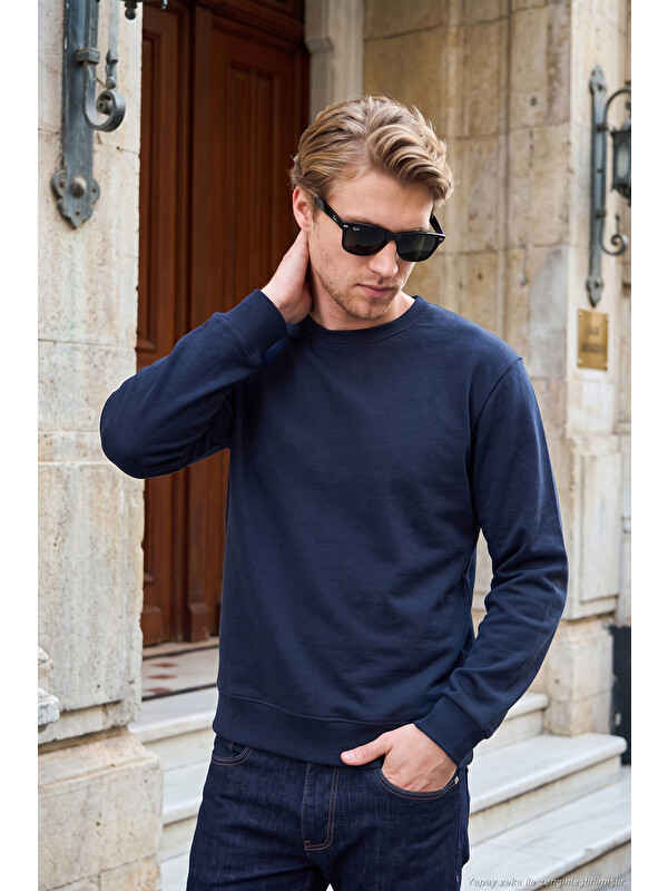 Buratti Pamuklu Relaxed Fit Bisiklet Yaka Sweat 5901257