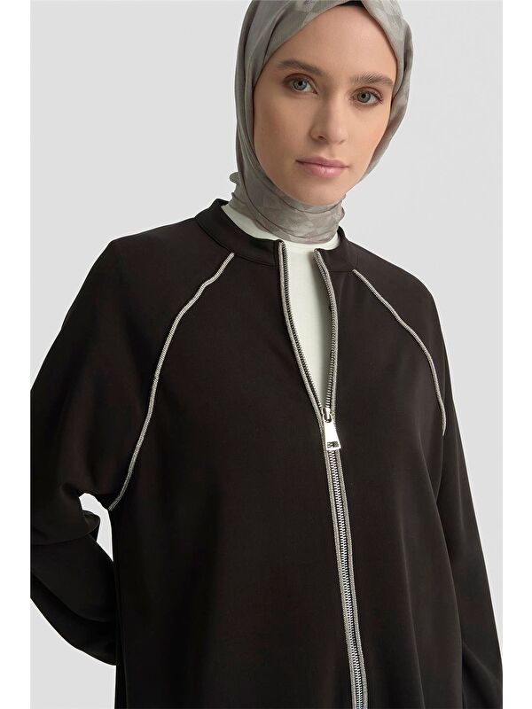 ARMİNE Biyeli Örme Takım 25Kd1176 Siyah