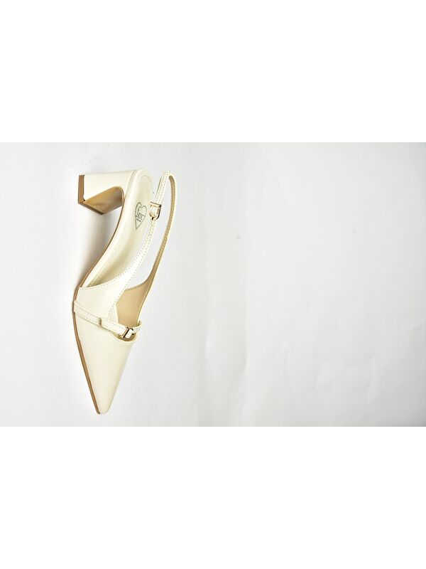 Bej Kadın Topuklu Ayakkabı U6540787 - Görsel 8