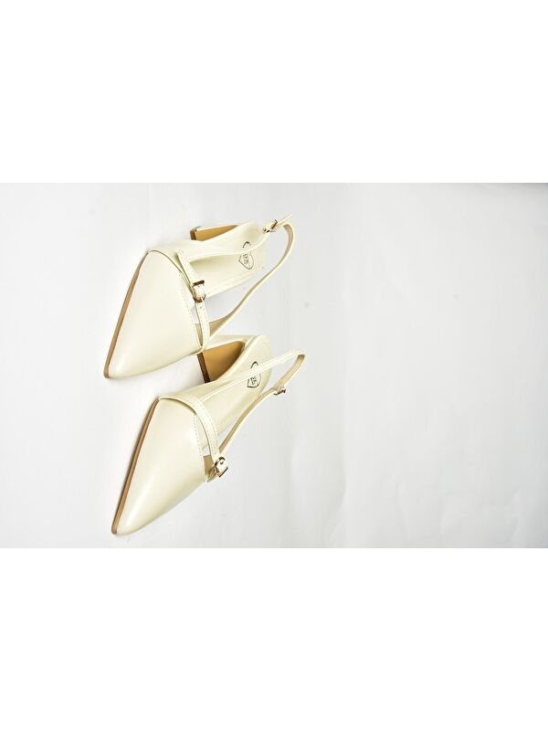 Bej Kadın Topuklu Ayakkabı U6540787 - Görsel 9