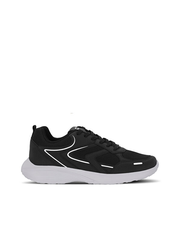 SLAZENGER ECHOMAX I Kadın Siyah / Beyaz Koşu & Yürüyüş Spor Ayakkabısı