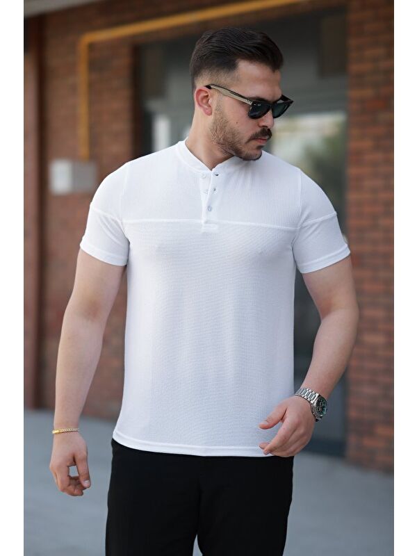 Jane's Erkek Hakim Yakalı Kısa Kollu Pamuklu T-shirt