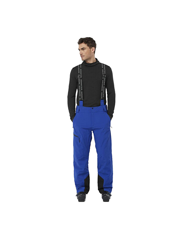 Salomon Brilliant Pant Erkek Mavi Kayak Pantolonu