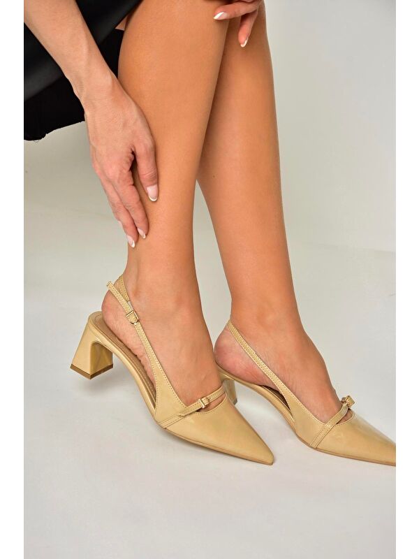 Ten Kadın Topuklu Ayakkabı U6540787 - Görsel 5