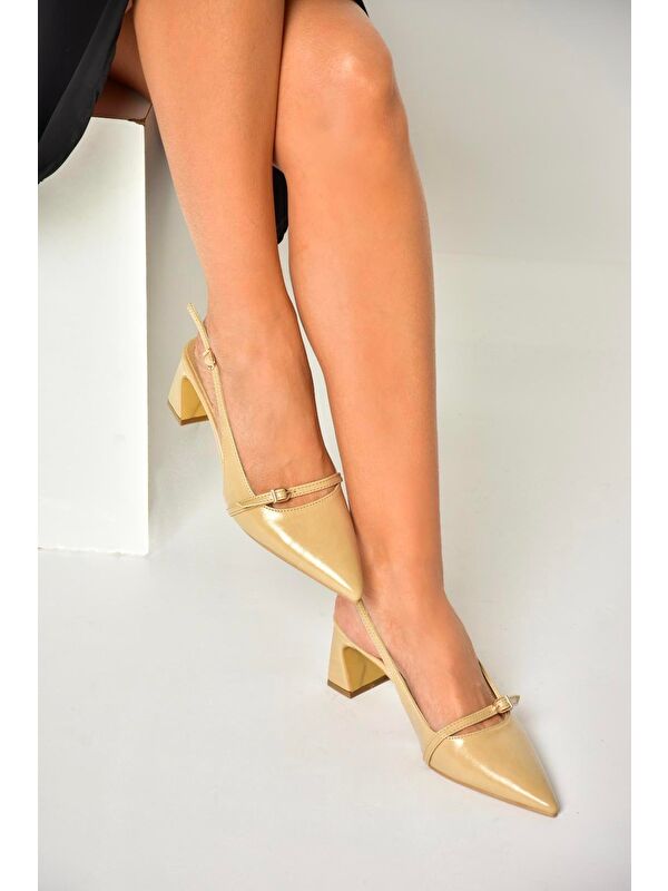 Ten Kadın Topuklu Ayakkabı U6540787 - Görsel 6