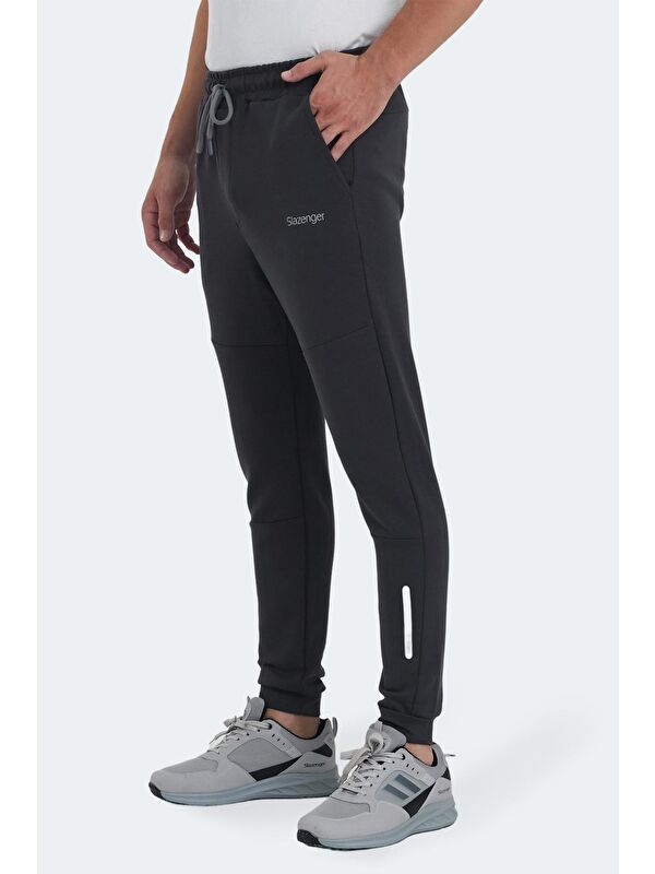 SLAZENGER KOX I Erkek Jogger Eşofman Altı Koyu Gri