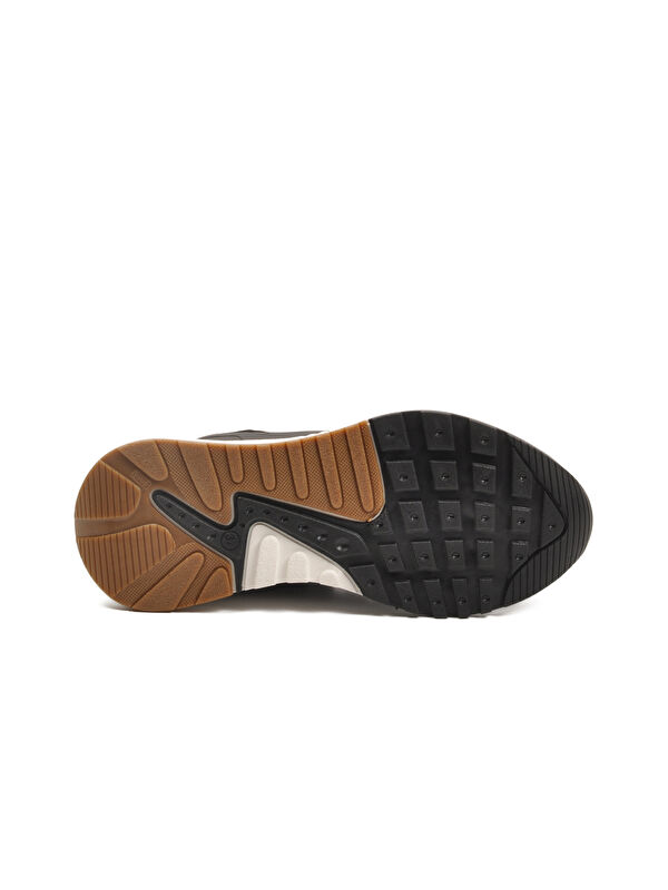 Siyah Beyaz Bilek Boy Kaymaz Bağcıklı Hafif Unisex Bot 2880 G - Görsel 6