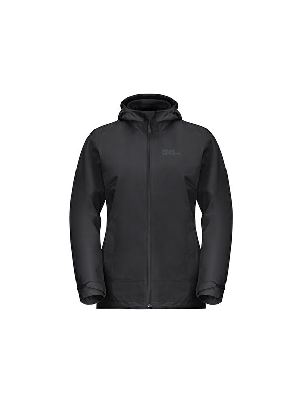 Jack Wolfskin Moonrise 3in1 Kadın Siyah Outdoor Ceketi