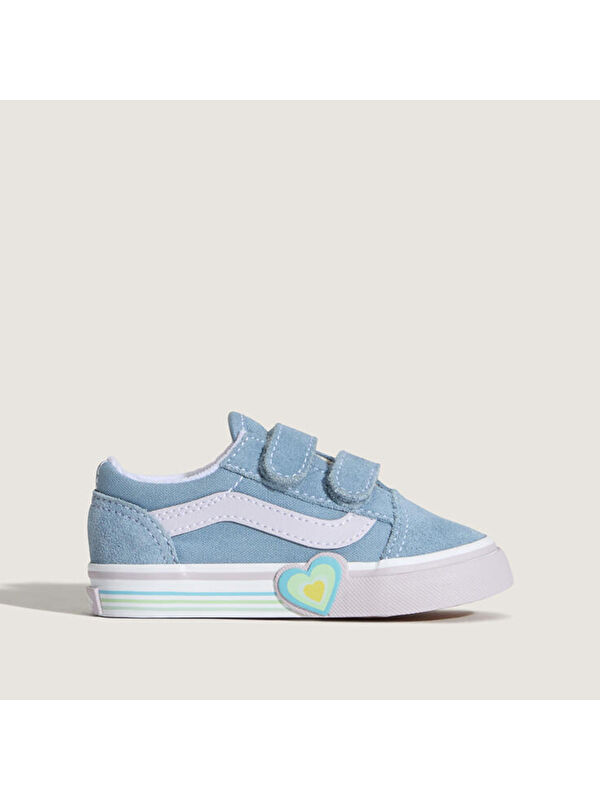 Vans Old Skool V Heart Bebek Mavi Sneaker
