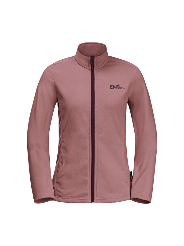 Jack Wolfskin Taunus Fz Kadın Pembe Polar Ceket