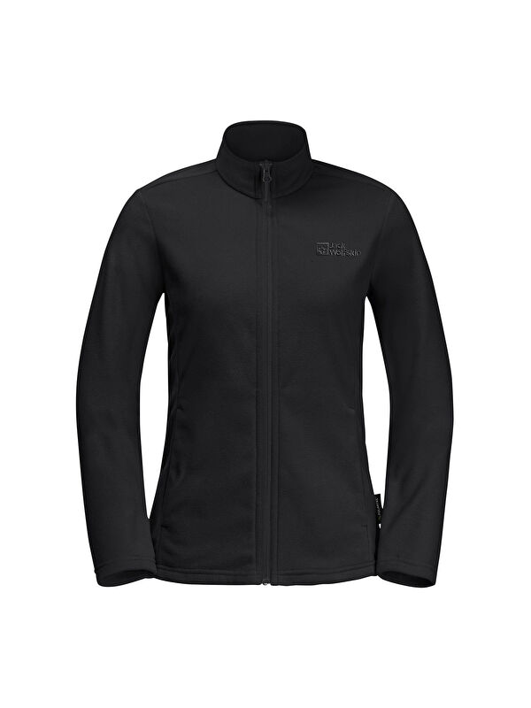 Jack Wolfskin Taunus Fz Kadın Siyah Polar Ceket