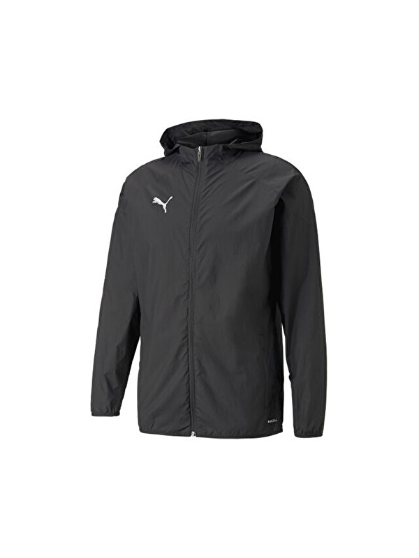 Puma Teamcup Windshield Erkek Futbol Rüzgarlık 65799403 Siyah