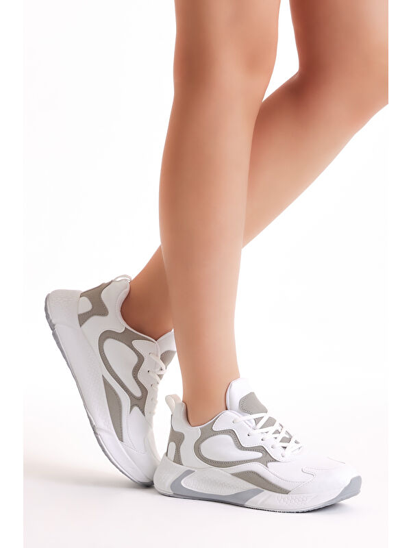 Tonny Black Siyah Tonny Black Rahat Kalip Unisex Yüksek Taban Bağcıklı Spor Ayakkabı