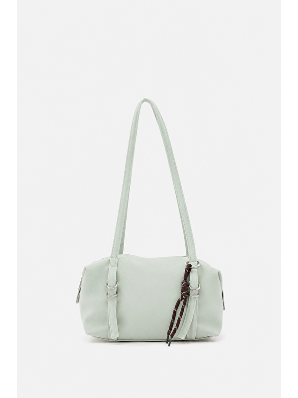 Shulebags Gia Charmlı Oval Çanta Mint