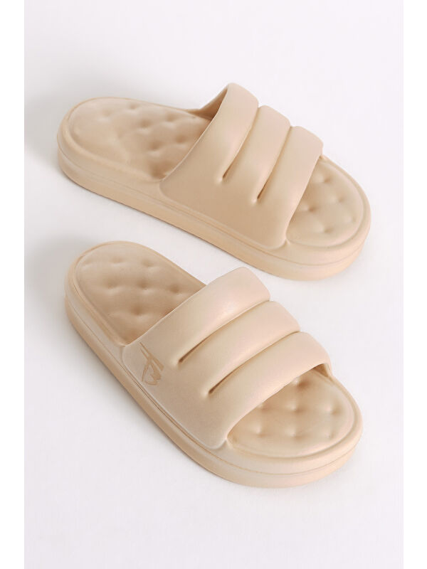 Tonny Black Yeşil Tonny Black Rahat Kalip Kadın Dilimli Model Önü Açık Eva Terlik