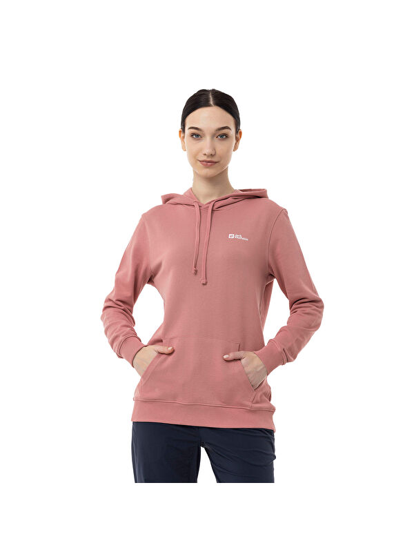 Jack Wolfskin Alice Hoody Kadın Pembe Sweatshirt