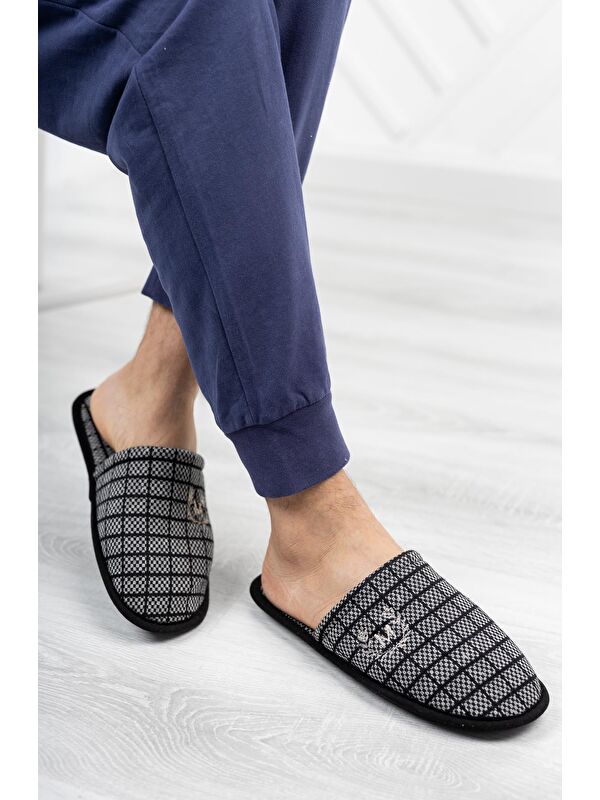 5'li Paket Motif Erkek Terlik Ev Terliği - Görsel 7