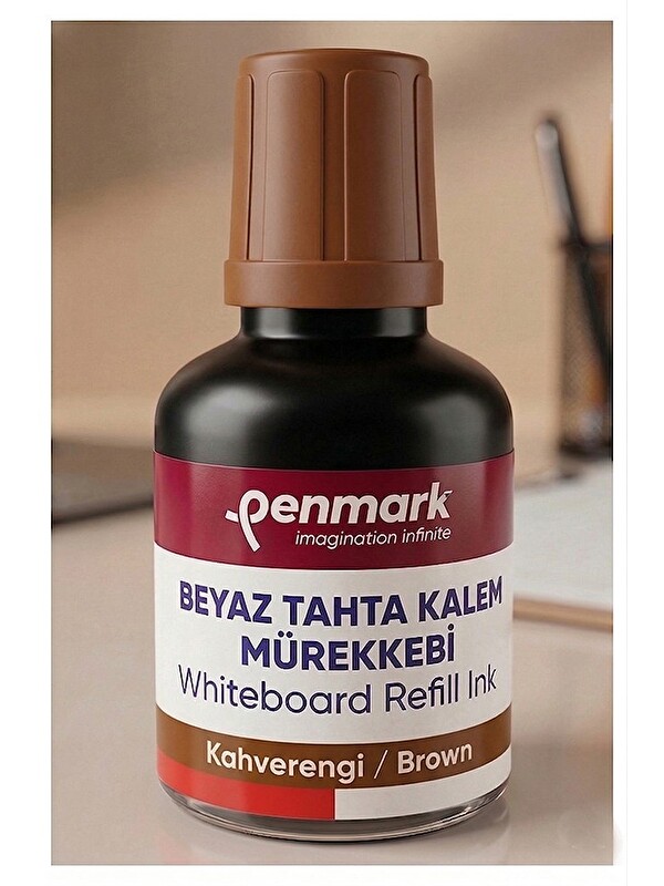 Artlantis Beyaz Yazı Tahta Kalemi Mürekkebi 30 ml 1 Adet Penmark Tahta Kalemi Mürekkepi Kolay Silinebilir Dold