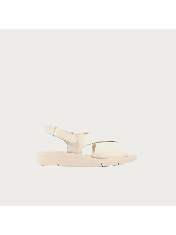 Frau Kadın Sandalet 50P1 CACHEMIRE SANDAL Panna (OFF White)