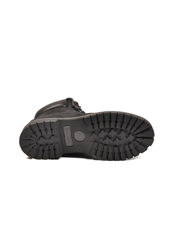 Ayakmod Kahverengi Ayakmod Nubuk Hakiki Deri Kaymaz Erkek Bot 725812 Helppo M