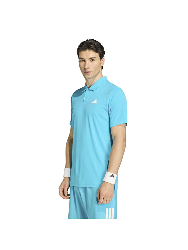 Adidas Club Tennis Erkek Mavi Polo Yaka Tişört