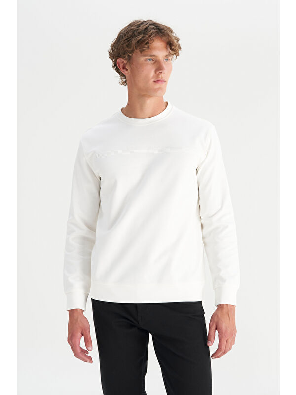 Wrangler Pamuklu Regular Fit Bisiklet Yaka Sweatshirt