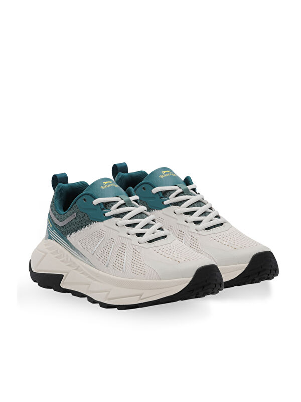 WARREN Erkek Sneaker Ayakkabı Beyaz / Yeşil - Görsel 3