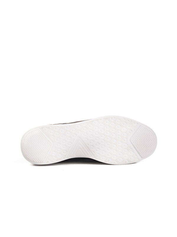 Siyah Beyaz Keten Hafif Erkek Casual Ayakkabı 023 M - Görsel 6